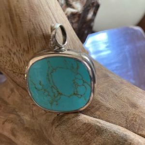 Silpada Turquoise Pendant